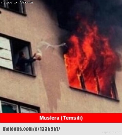 Galatasaray - Lazio maçının capsleri