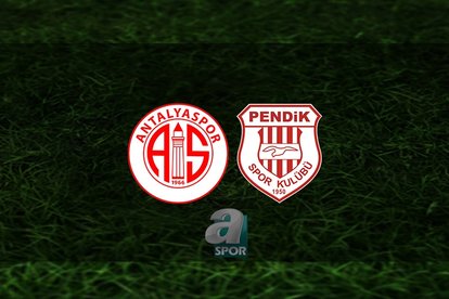 Antalyaspor - Pendikspor maçı ne zaman?