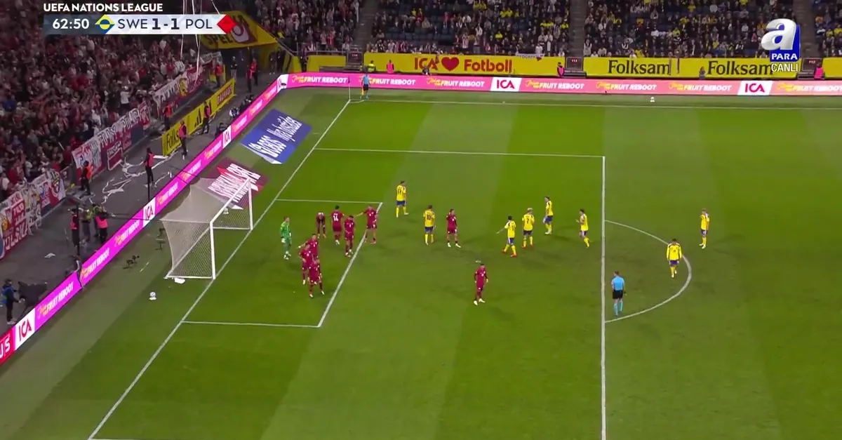 GOL | İsveç 2-1 Polonya