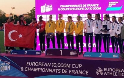 Kadın atletizm takımı Fransa’da 2. oldu!
