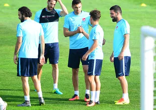 A Milli Takım, Hırvatistan maçı hazırlıklarını sürdürdü