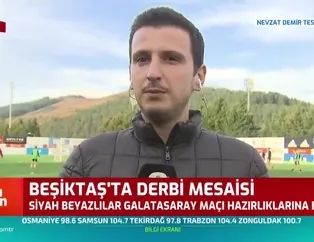 Beşiktaş Galatasaray derbisinin hazırlıklarına başladı