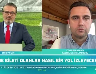 Kombine bileti olanlar nasıl bir yol izleyecek? Ceyhun Kazancı açıkladı