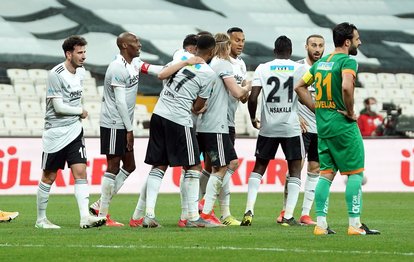 Beşiktaş 3 - 0 Alanyaspor MAÇ SONUCU - ÖZET