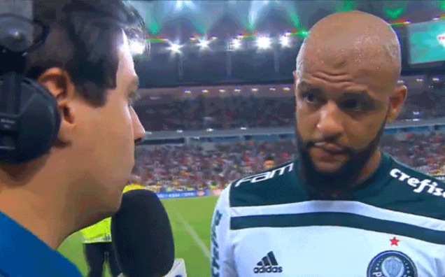 Felipe Melo'dan muhabire tepki!