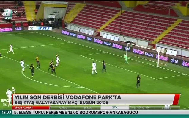 Yılın son derbisi Vodafone Park'ta