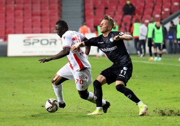 Samsun Erzurum maçında gol sesi çıkmadı