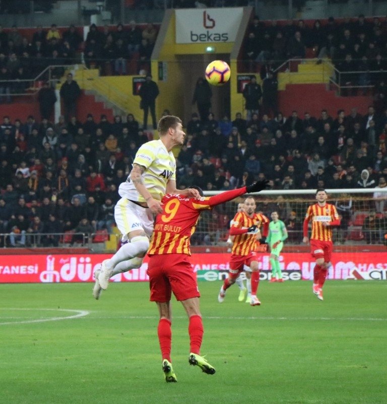 Kayserispor - Fenerbahçe maçından kareler!