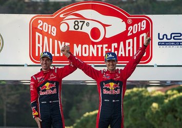 Monte Carlo'da zafer Sebastien Ogier'in