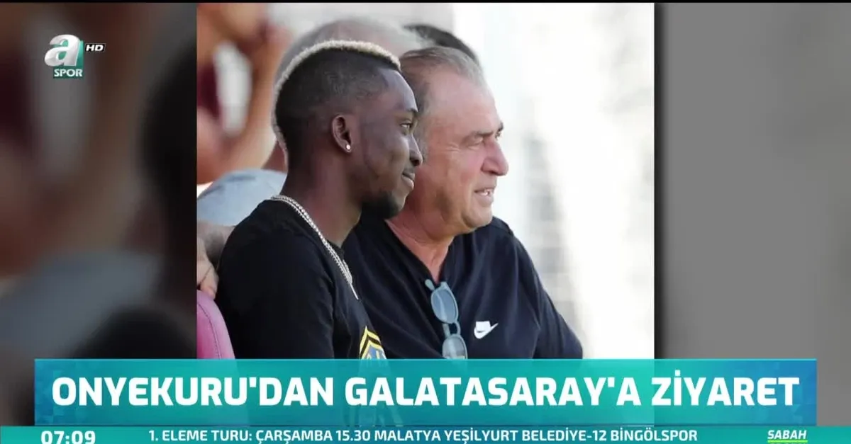 Onyekuru'dan Galatasaray'a ziyaret
