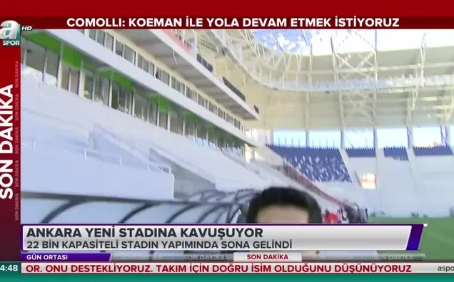 Ankara yeni stadına kavuşuyor