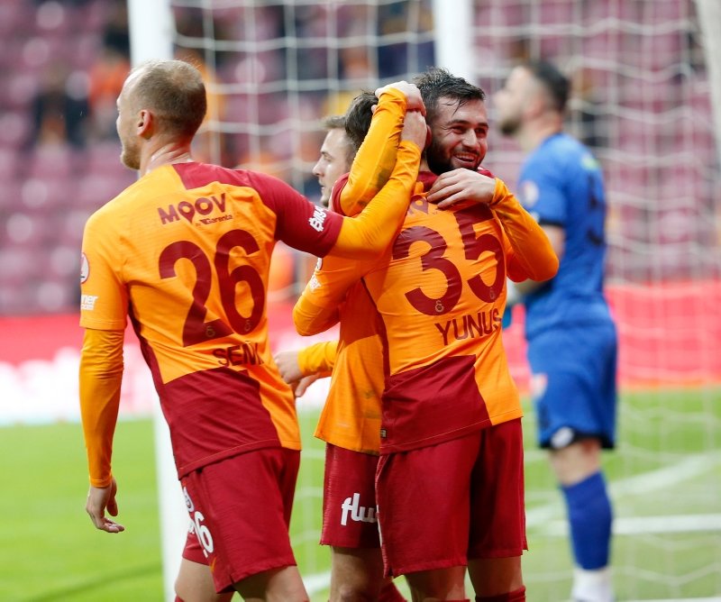 Galatasaray - Boluspor maçından kareler
