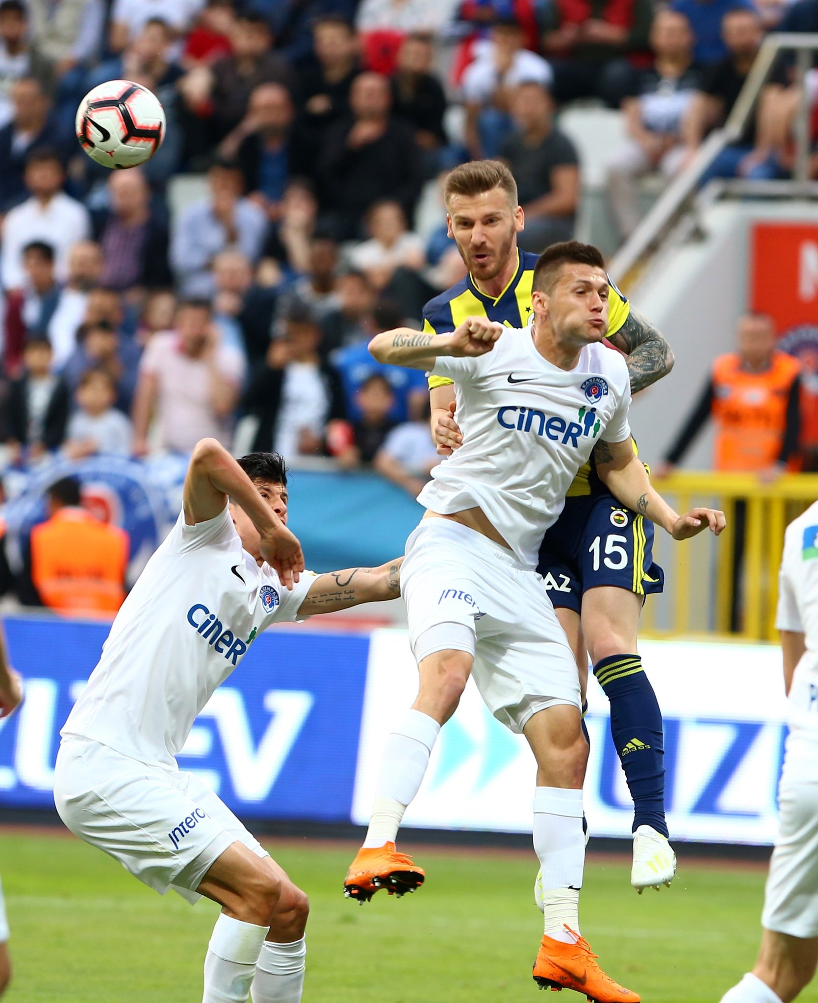 Kasımpaşa - Fenerbahçe maçından kareler