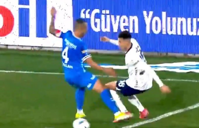 Sipay Bodrum FK-Fenerbahçe maçında bir penaltı daha! İşte o pozisyon - Aspor