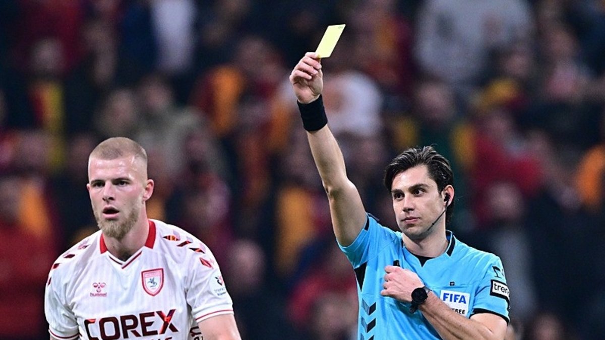 Galatasaray-Samsunspor maçının ardından TFF'den Mehmet Türkmen için flaş karar!