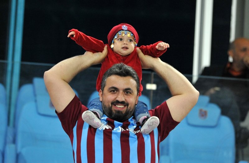 Trabzonspor - Kayserispor maçından kareler