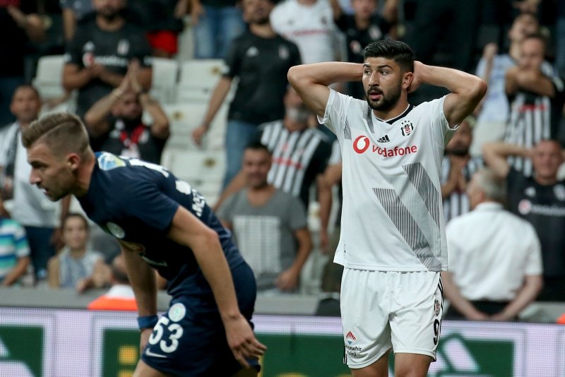 Beşiktaş - Ç. Rizespor maçından kareler