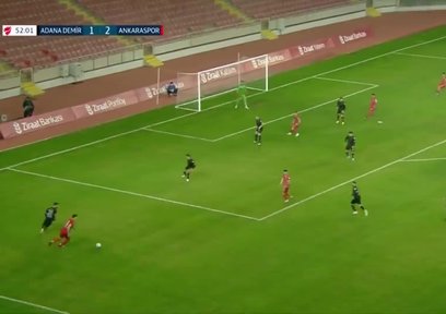Adana Demirspor 3-2 Ankaraspor (MAÇ ÖZETİ)