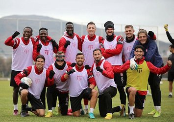 Sivasspor'da o isim takımla çalıştı!