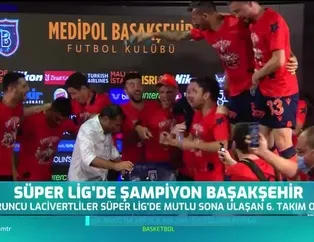 Süper Lig'de şampiyon Başakşehir
