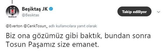 Cenk Tosun paylaşımları