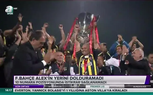 F.Bahçe'de Alex'in yeri dolmadı