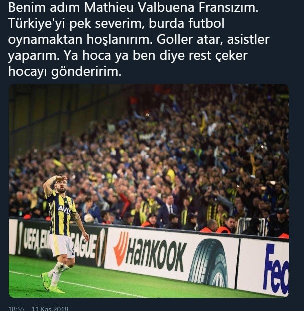 Sosyal medyada Valbuena çılgınlığı!