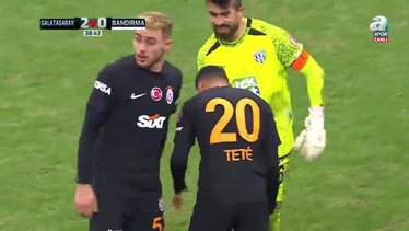Galatasaray'da penaltı tartışması! Tete ve Barış Alper Yılmaz...
