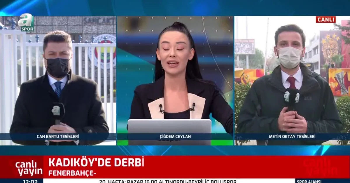 Fenerbahçe-Galatasaray maçına doğru!