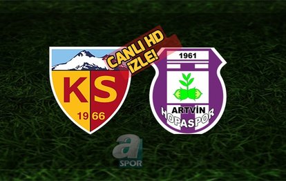 Kayserispor - Artvin Hopaspor maçı CANLI İZLE! Ziraat Türkiye Kupası 3. Tur A Spor HD izle