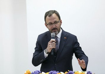 Spor Bakanı Kasapoğlu: "Gerekeni yaptık"