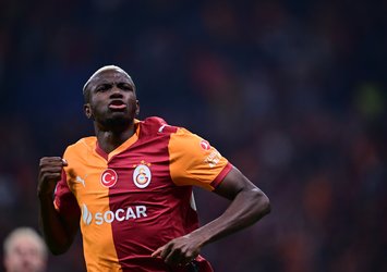 G.Saray Osimhen'in penaltısıyla öne geçti!