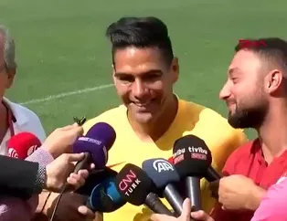 Radamel Falcao'dan Türkçe cevap!