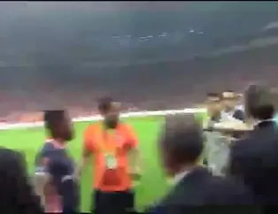 İşte Fatih Terim'in Orhan Ak'a attığı tokatın görüntüleri