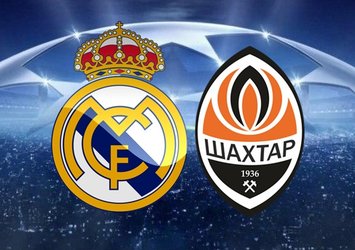 Real Madrid - Shakhtar Donetsk | CANLI