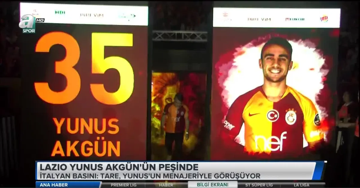 Lazio Yunus Akgün'ün peşinde