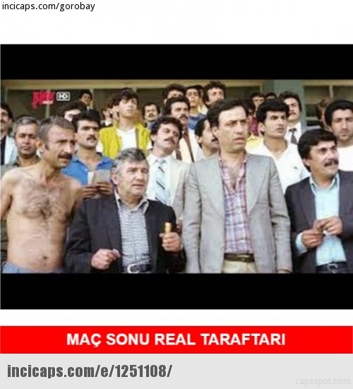 Real Madrid-Fenerbahçe caps’leri