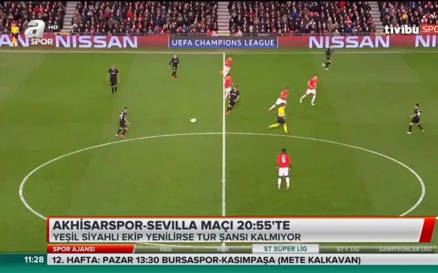 Akhisar'ın konuğu Sevilla