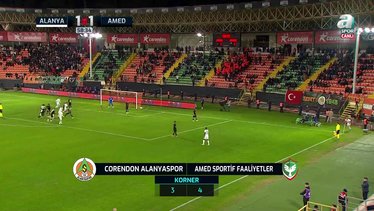 GOL | Alanyaspor 2-1 Amed SK