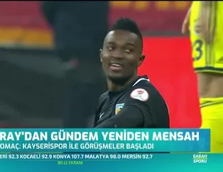 Galatasaray'da gündem yeniden Mensah