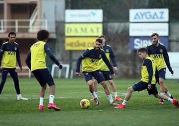 Fenerbahçe Denizlispor maçının hazırlıklarını tamamladı