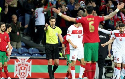 Portekiz Türkiye maçında penaltı kararı! VAR’ın uyarısyla...