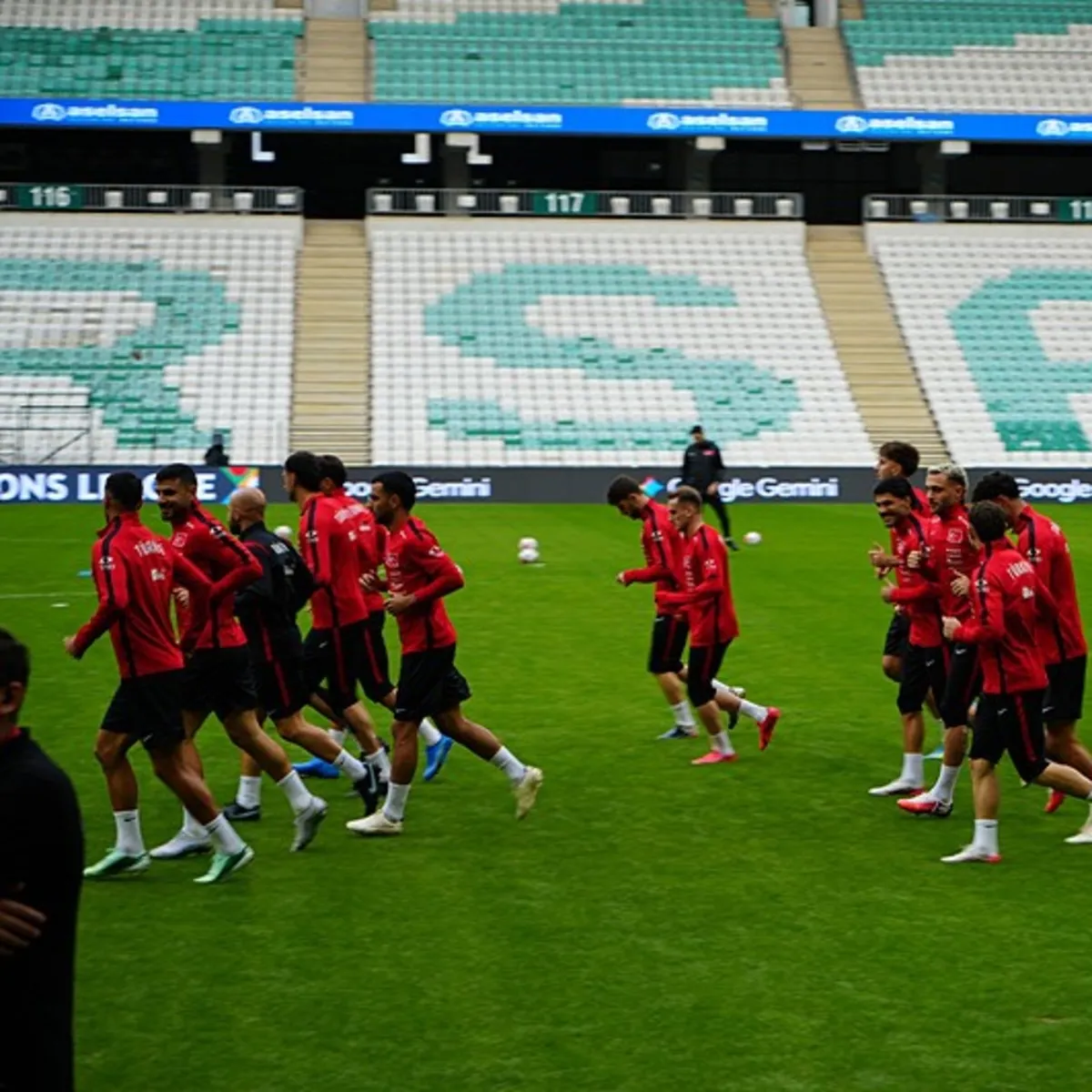 A Milli Futbol Takımı, İtalya maçı için hazır