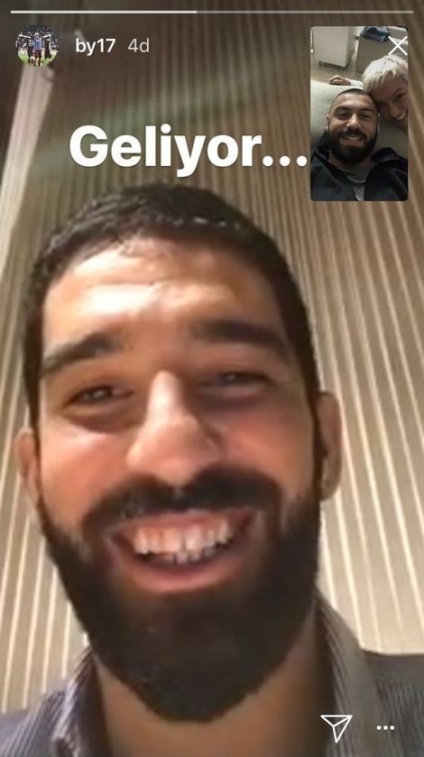 mujdeyi burak verdi arda turan geliyor takvim