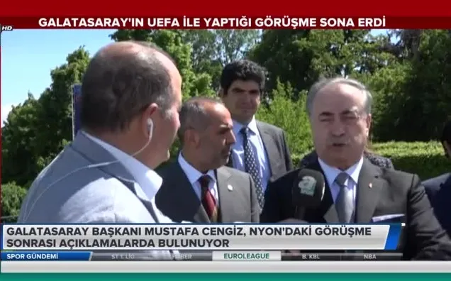 Mustafa Cengiz'den UEFA açıklaması