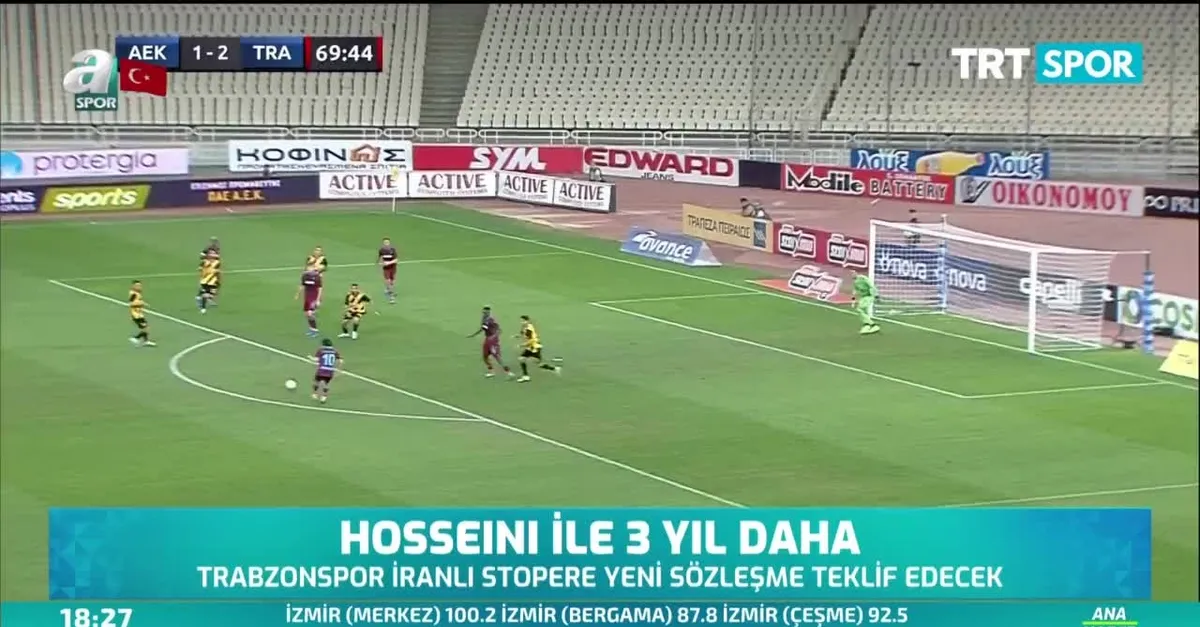 Hosseini ile 3 yıl daha