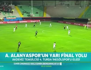 Alanyaspor'un yarı final yolu