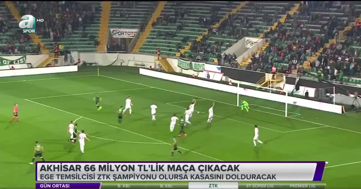 Akhisar 66 milyon TL'lik maça çıkacak