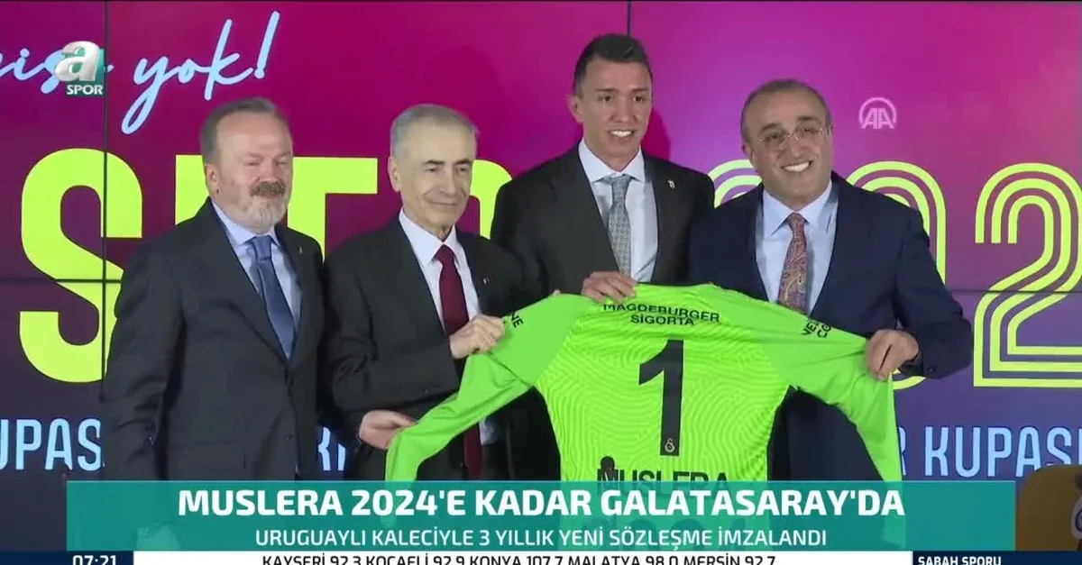 Fernando Muslera 2024'e kadar Galatasaray'da!