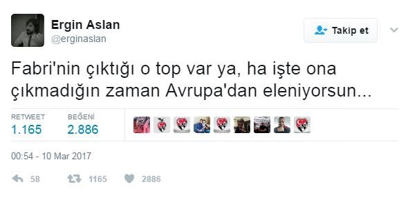 Olympiakos - Beşiktaş maçının Twitter tepkileri